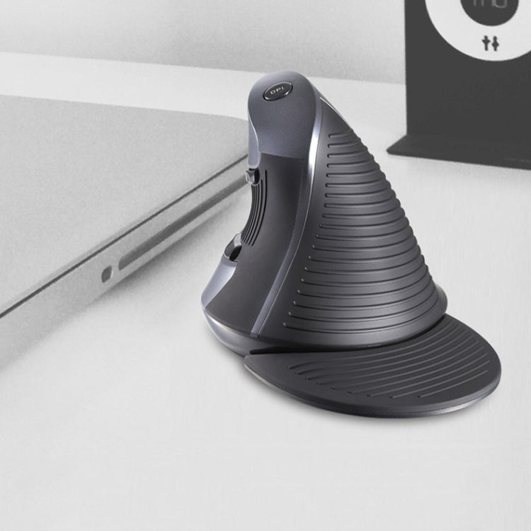 DELUX M618 6-Keys Vertical Handheld Mouse Ergonomic Wired Mouse, Cable Length: 1.5m, Wired