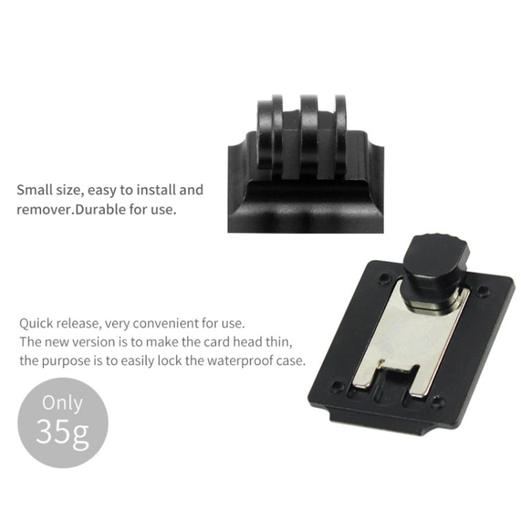 Helmet Base Adapter Fixed Mount Hunting CS NVG Bracket for GoPro HERO9 Black /HERO8 Black /7 /6 /5 /5 Session /4 Session /4 /3+ /3 /2 /1, DJI Osmo Action, Xiaoyi And Other Action Cameras, Upgraded Version, Classic Version