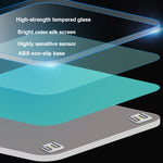 28cm Smart Electronic Scales Weight Scales Household Body Scales, Battery, Charging