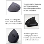 JS-5D 6 Keys 2.4G Ergonomic Vertical Mouse Cross-Border Wireless Charging Mouse
