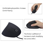 JSY-5 6 Keys Laser USB Wired Mouse Optical Upright Mouse