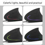 JSY-5 6 Keys Laser USB Wired Mouse Optical Upright Mouse