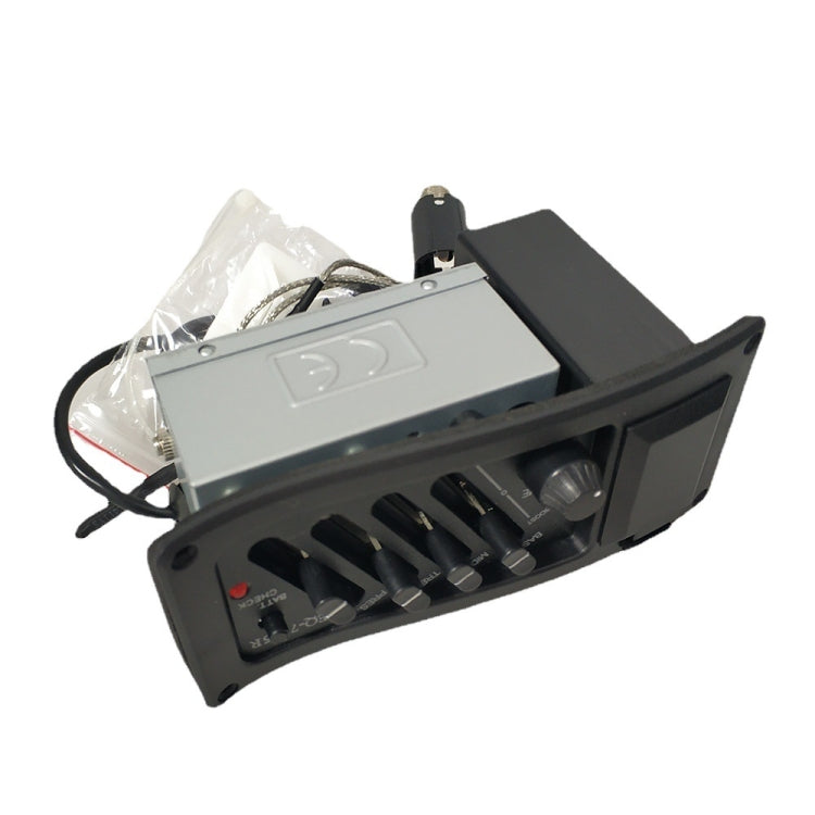 EQ-7545R Guitar Four-Band Equalizer EQ Wooden Guitar Modified Pickup Instrument Accessories, EQ-7545R