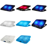 ICE COOREL N106 Laptop Base Adjustment Radiator Dual-Fan Notebook Cooling Bracket, Standard Version (Blue Light), Luxury Version (Knight Dark), Luxury Version (Ivory White), Luxury Version (Sea Blue), Flagship Version (Knight Black)                    ...