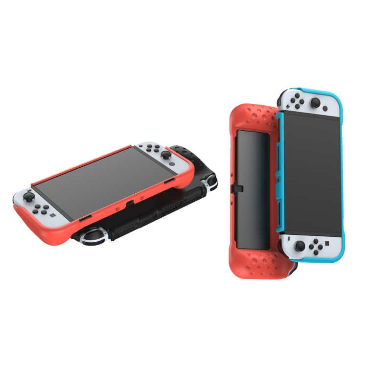 DOBE TNS-1142 Anti-Slip Anti-Fall Game Console Soft Shell Protective Cover For Nintendo Switch OLED, TNS-1142