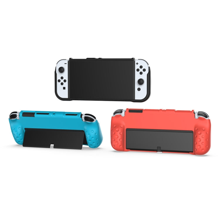 DOBE TNS-1142 Anti-Slip Anti-Fall Game Console Soft Shell Protective Cover For Nintendo Switch OLED, TNS-1142