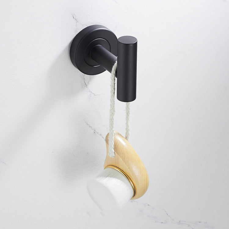 304 Stainless Steel With Grooved Bathroom Pendant Bathroom Shelf,Style:, Wire Drawing Single Rod 40cm, Wire Drawing  Towel Ring, Wire Drawing Hook, Paper Towel Holder A, Paper Towel Holder  B, Vertical Single Rod, Black Cloth Hook                      ...