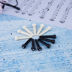 100 PCS Plastic Conical Cone String Nail for Guitar