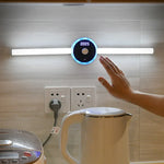DMK-025 Smart Cabinet Lamp Kitchen Mirror Front Light, Touch + Human Body Induction, Hand Scan Timing, Hand Sweep Clock