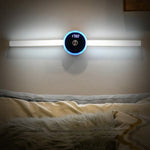 DMK-025 Smart Cabinet Lamp Kitchen Mirror Front Light, Touch + Human Body Induction, Hand Scan Timing, Hand Sweep Clock