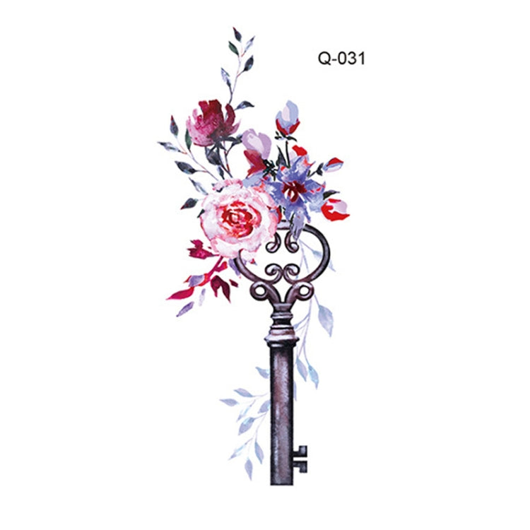 50 PCS Literary Small Fresh Flower Tattoo Sticker Rose Waterproof Lasting Arm Sticker, Q-001, Q-002, Q-003, Q-012, Q-016, Q-017, Q-019, Q-022, Q-025, Q-029, Q-031, Q-032