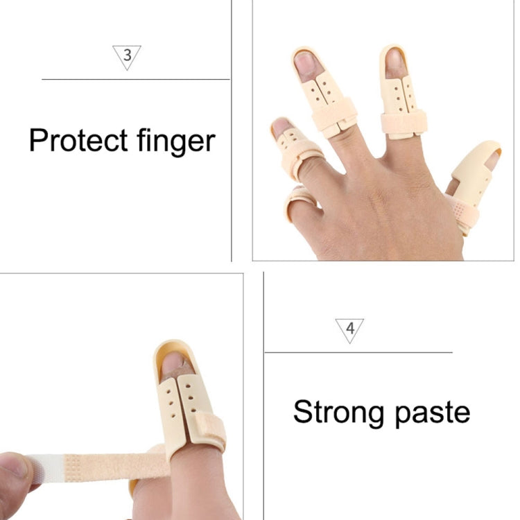 4 PCS Finger Splint Brace Adjustable Finger Support Protector For Fingers Arthritis Joint Finger Injury, No. 0: 38-42mm, No. 1: 42-48mm, No. 2: 48-52mm, No. 3: 52-55mm, No. 4: 55-60mm, No. 5: 60-65mm