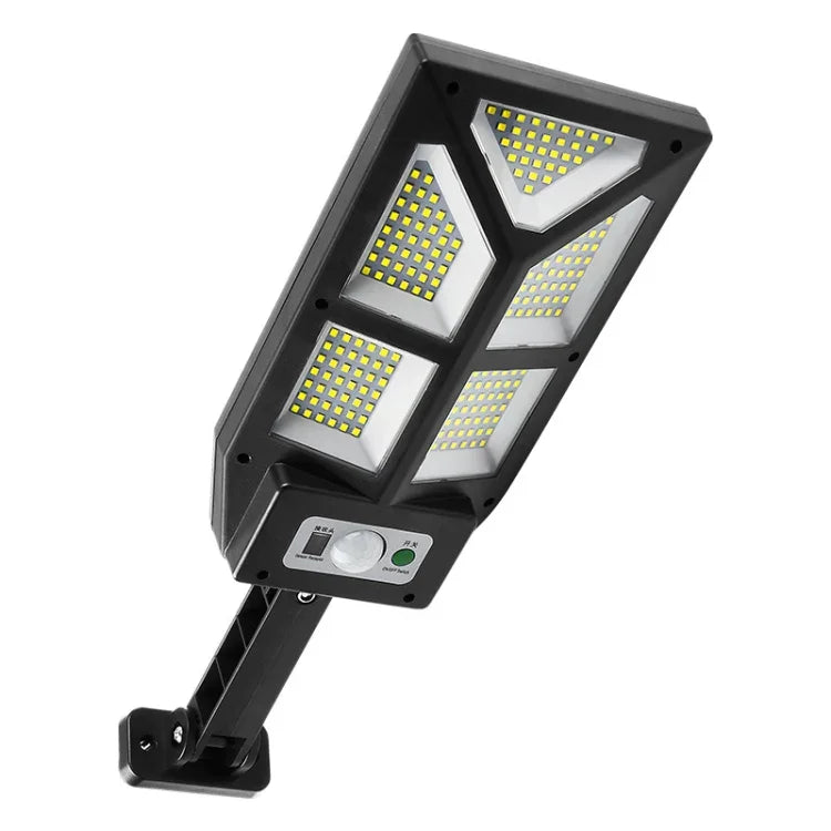 Solar Outdoor Human Body Induction Wall Light Garden Fence Street Light, TG-TY100 196 LED