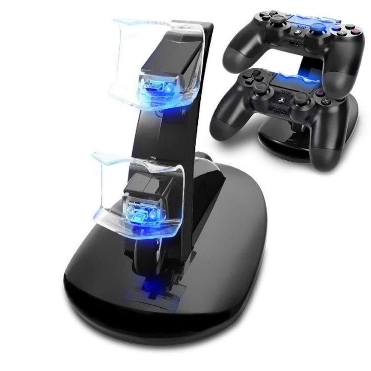 Controller Charger Dock LED Dual USB PS4 Charging Stand Station Cradle for Sony Playstation 4 PS4 / PS4 Pro /PS4 slim, for PS4 / PS4 Pro /PS4 slim