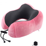 Magnetic Memory Foam U-shaped Pillow Suitable for Travel Solid Pillows
