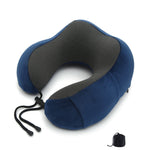 Magnetic Memory Foam U-shaped Pillow Suitable for Travel Solid Pillows