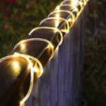 Holiday Party Decoration Tube String Lights LED Garden Decoration Casing Light with Remote Control, Spec:, 7m 50 LEDs USB Powered, 12m 100 LEDs USB Powered, 22m 200 LEDs USB Powered, 7m 50 LEDs Battery Powered, 12m 100 LEDs Battery Powered             ...