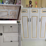 Home Decoration Self-Adhesive Ceiling Beauty Sideline Tile Beauty Seam Sticker, 0.5cmx50m, 1cmx50m, 2cmx50m, 5cmx10m, 10cmx10m