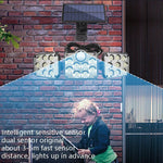 TG-TY075 Solar 3-Head Rotatable Wall Light Body Sensation Outdoor Waterproof Garden Light, Style:, 138 LED Splitable, 108 LED Splitable, 171 COB Splitable, 122 LED Splitable