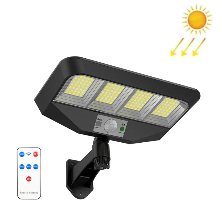 TG-TY081 LED Solar Wall Light Body Sensation Outdoor Waterproof Courtyard Lamp with Remote Control, Style:, 138 LED Integrated, 160 LED Integrated, 138 COB Integrated, 160 COB Integrated, 138 LED Splitable, 160 LED Splitable, 138 COB Splitable         ...