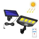 TG-TY081 LED Solar Wall Light Body Sensation Outdoor Waterproof Courtyard Lamp with Remote Control, Style:, 138 LED Integrated, 160 LED Integrated, 138 COB Integrated, 160 COB Integrated, 138 LED Splitable, 160 LED Splitable, 138 COB Splitable         ...