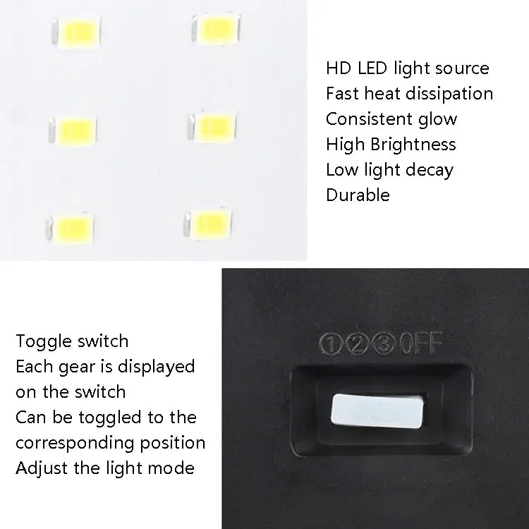 Solar 3-Sides Floodlit Motion Sensing Wall Light Outdoor Garden Corridor Street Light, 118 LED