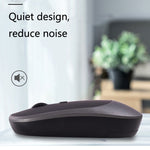 M030 4 Keys 1600DPI Laptop Office Mute Mouse, Style:, Wireless (Ink Green), Wireless (Blue), Wireless (Pink), Wireless (Gray), Wireless (White), Wireless (Black), Double Mode (Ink Green), Dual Mode (Pink), Double Mode (Gray), Double Mode (White)       ...