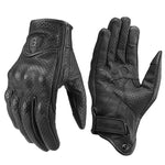 GHOST RACING GR-ST06 Breathable Touch Screen Motorcycle Riding Leather Gloves Anti-Fall Locomotive Gloves, M, L, XL, XXL