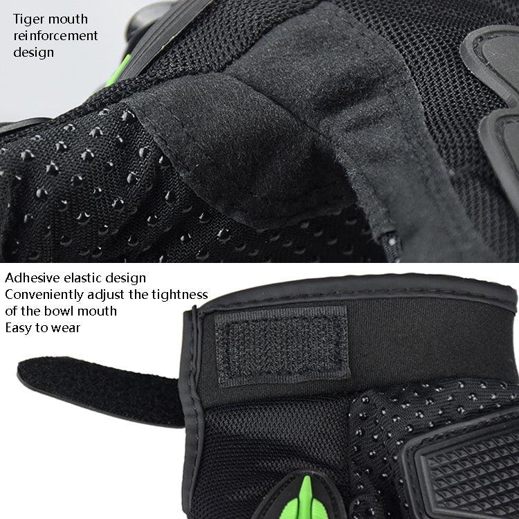 GHOST RACING GR-ST04 Motorcycle Gloves Anti-Fall Full Finger Riding Touch Gloves, M, L, XL, XXL