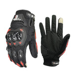 GHOST RACING GR-ST04 Motorcycle Gloves Anti-Fall Full Finger Riding Touch Gloves, M, L, XL, XXL