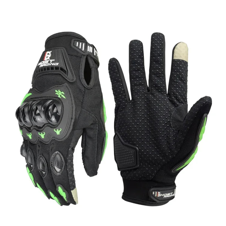GHOST RACING GR-ST04 Motorcycle Gloves Anti-Fall Full Finger Riding Touch Gloves, M, L, XL, XXL