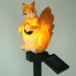 LED Solar Squirrel Lawn Light Outdoor Garden Decoration Landscape Light