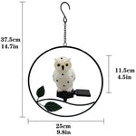 Outdoor Waterproof Garden Solar Simulation Animal Lawn LED Landscape Light, Owl, Bird
