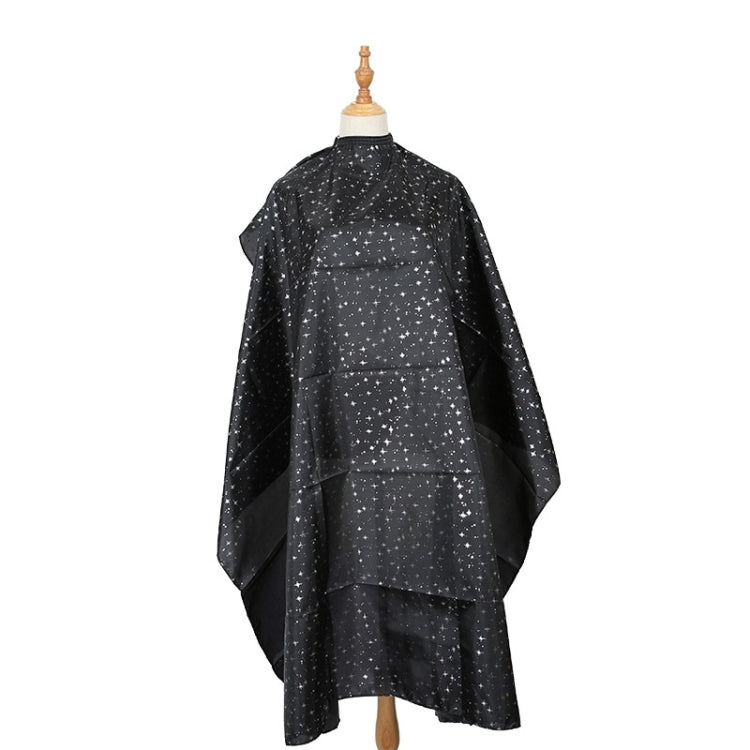 Fashion Shawl For Hair Salon With Hair Dye And Haircut, Black, White