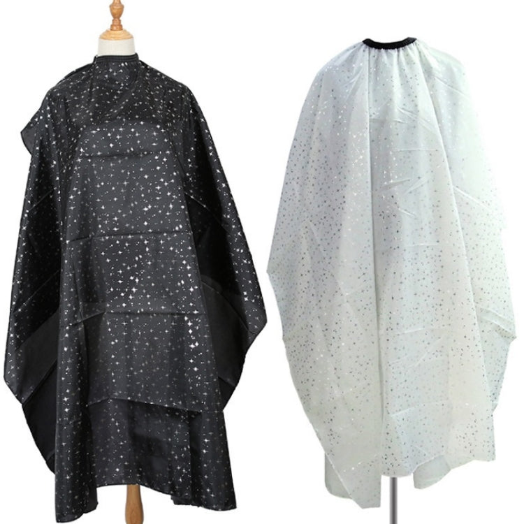 Fashion Shawl For Hair Salon With Hair Dye And Haircut, Black, White