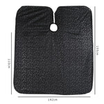 Fashion Shawl For Hair Salon With Hair Dye And Haircut, Black, White