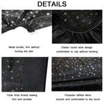 Fashion Shawl For Hair Salon With Hair Dye And Haircut, Black, White