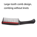 2 PCS 0089 Hair Salon Dyeing Hair Styling Brush Rolling Heart Smooth Hair Comb Brushing Hairdressing Tools