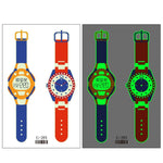 20 PCS Children Waterproof Luminous Cartoon Watch Tattoo Stickers, Ei-289, EI-290, Ei-291, EI-292, Ei-293, Ei-294, Ei-295, Ei-296, Ei-297, Ei-298, Ei-299, EI-300