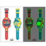 20 PCS Children Waterproof Luminous Cartoon Watch Tattoo Stickers, Ei-289, EI-290, Ei-291, EI-292, Ei-293, Ei-294, Ei-295, Ei-296, Ei-297, Ei-298, Ei-299, EI-300