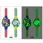 20 PCS Children Waterproof Luminous Cartoon Watch Tattoo Stickers, Ei-289, EI-290, Ei-291, EI-292, Ei-293, Ei-294, Ei-295, Ei-296, Ei-297, Ei-298, Ei-299, EI-300