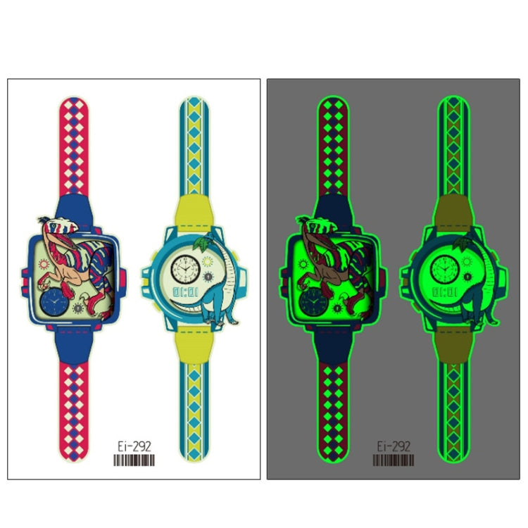 20 PCS Children Waterproof Luminous Cartoon Watch Tattoo Stickers, Ei-289, EI-290, Ei-291, EI-292, Ei-293, Ei-294, Ei-295, Ei-296, Ei-297, Ei-298, Ei-299, EI-300