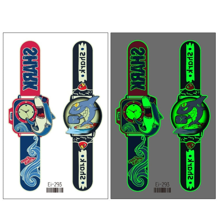 20 PCS Children Waterproof Luminous Cartoon Watch Tattoo Stickers, Ei-289, EI-290, Ei-291, EI-292, Ei-293, Ei-294, Ei-295, Ei-296, Ei-297, Ei-298, Ei-299, EI-300