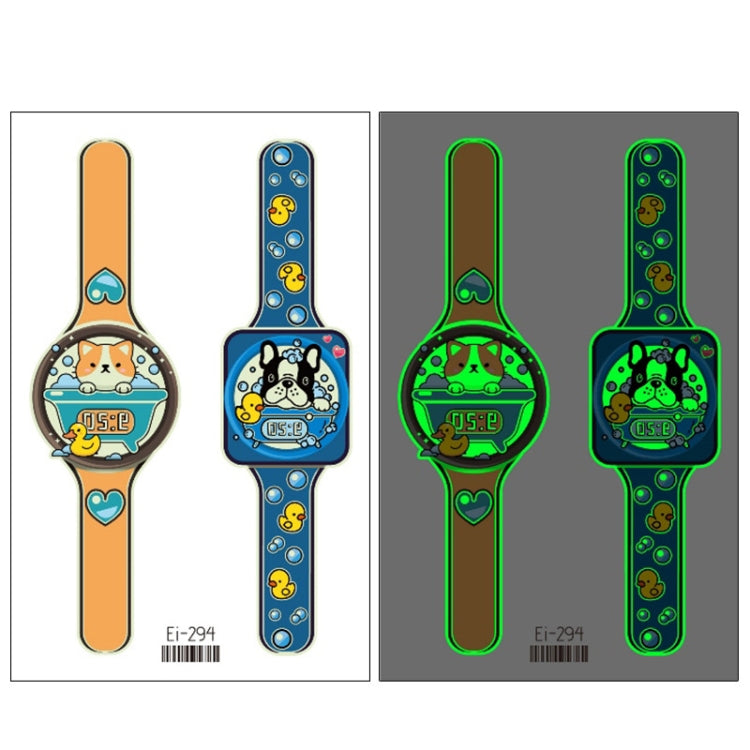20 PCS Children Waterproof Luminous Cartoon Watch Tattoo Stickers, Ei-289, EI-290, Ei-291, EI-292, Ei-293, Ei-294, Ei-295, Ei-296, Ei-297, Ei-298, Ei-299, EI-300