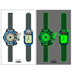 20 PCS Children Waterproof Luminous Cartoon Watch Tattoo Stickers, Ei-289, EI-290, Ei-291, EI-292, Ei-293, Ei-294, Ei-295, Ei-296, Ei-297, Ei-298, Ei-299, EI-300