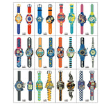 20 PCS Children Waterproof Luminous Cartoon Watch Tattoo Stickers, Ei-289, EI-290, Ei-291, EI-292, Ei-293, Ei-294, Ei-295, Ei-296, Ei-297, Ei-298, Ei-299, EI-300