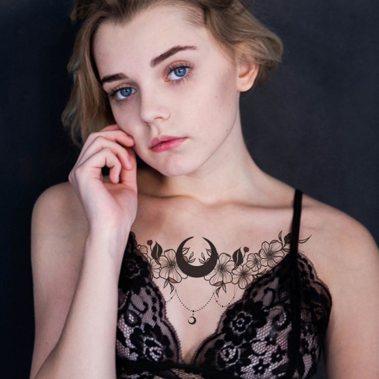 10 PCS Waterproof Tattoo Sticker Clavicle Chest Scar Covering Sticker, BC-025, BC-026, BC-027, BC-028, BC-029, BC-030, BC-031, BC-032, BC-033, BC-034, BC-035, BC-036