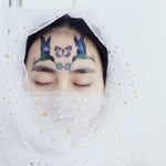 10 PCS Waterproof Music Festival Glitter Tattoo Stickers, LG-001, LG-002, LG-003, LG-004, LG-005, LG-006