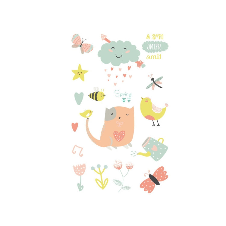 20 PCS Waterproof Anti-Sweat Children Cute Cartoon Animal Tattoo Stickers, EC-581, EC-582, EC-583, EC-584, EC-585, EC-590, EC-531, EC-591, EC-592, EC-593, EC-594, EC-614, EC-615, EC-617, EC-618