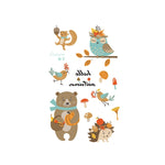 20 PCS Waterproof Anti-Sweat Children Cute Cartoon Animal Tattoo Stickers, EC-581, EC-582, EC-583, EC-584, EC-585, EC-590, EC-531, EC-591, EC-592, EC-593, EC-594, EC-614, EC-615, EC-617, EC-618